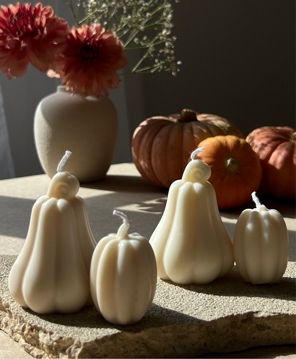 Bougie citrouille "Cinderella"