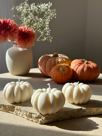 Bougie citrouille "Pumpky"