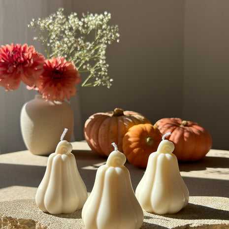 Bougie citrouille "Cinderella"