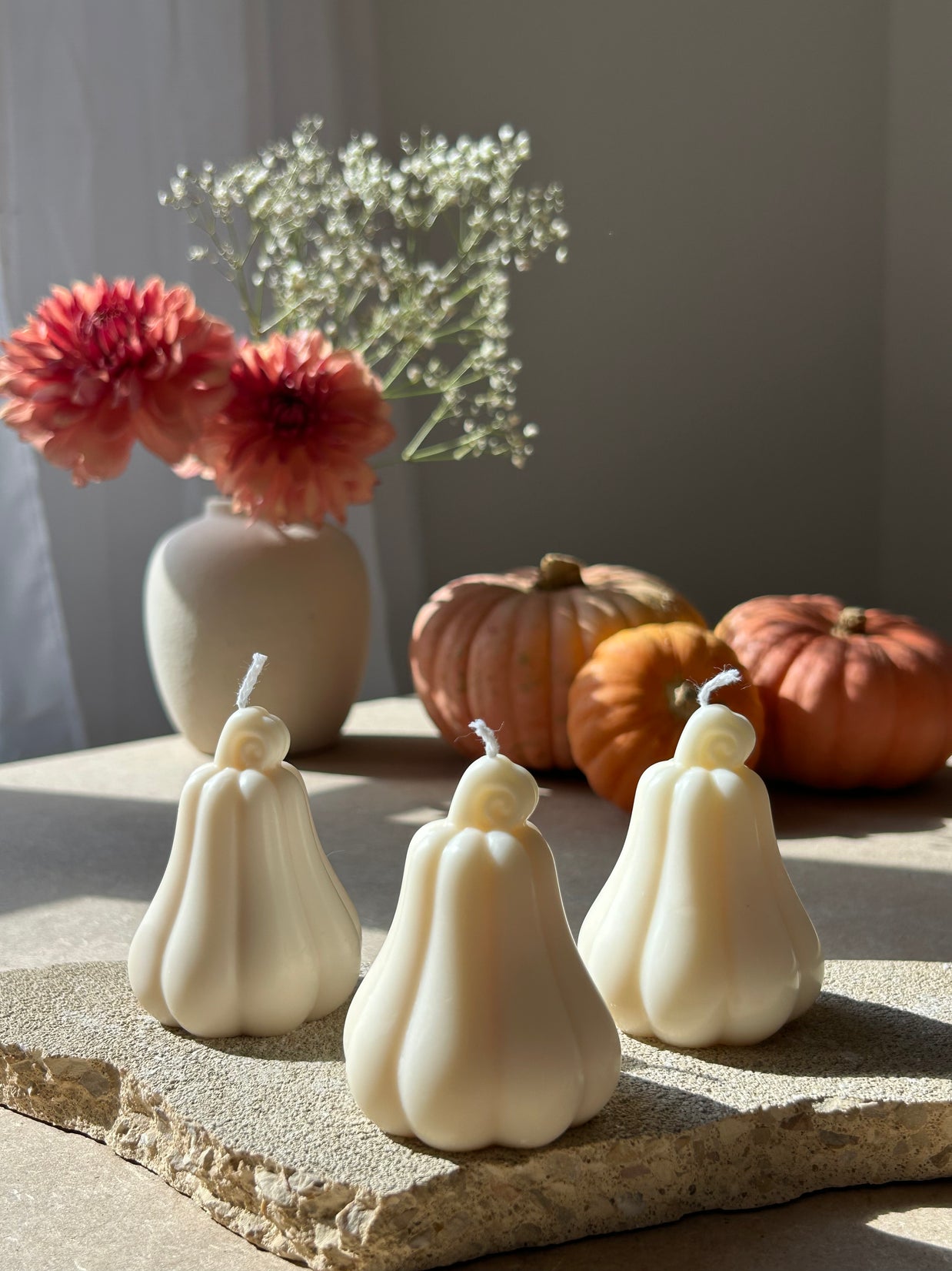 Bougie citrouille "Cinderella"